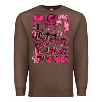 Chestnut in october we wear pink Premium Sweatshirt - LillyAllenDesigns