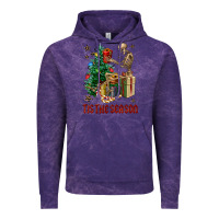 Cloud Purple Skeleton tis the season Vintage Hoodie - FaDigitalArtStudio