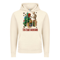 Vintage Artic Skeleton tis the season Vintage Hoodie - FaDigitalArtStudio