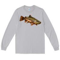 Moon Dust brown trout Long Sleeve Tee - LillyAllenDesigns