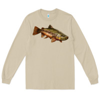 Mushroom brown trout Long Sleeve Tee - LillyAllenDesigns
