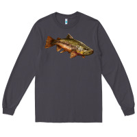 Smoke brown trout Long Sleeve Tee - LillyAllenDesigns