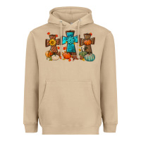 Mushroom fall tree cross Heavyweight Hoodie - BundleAndBundleShop