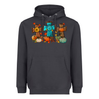 Fall Tree Cross Heavyweight Hoodie | Teevron