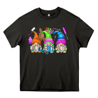Asphalt nail tech gnomes Heavy Core Tee - Zillion Design Studio