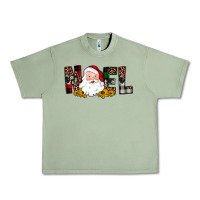 Oil Green santa noel Urban Heavy Tee - JahusDesignShop