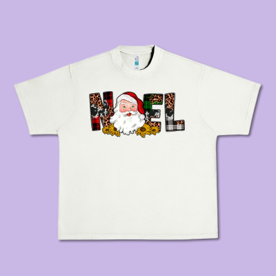 Santa Noel Urban Heavy Tee Designed By Jahusdesignshop