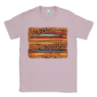 Lilac leopard serape background Classic Tee - AdoDesignShop