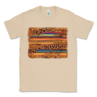 Mushroom leopard serape background Classic Tee - AdoDesignShop