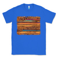 True Royal leopard serape background Classic Tee - AdoDesignShop