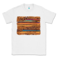 White leopard serape background Classic Tee - AdoDesignShop