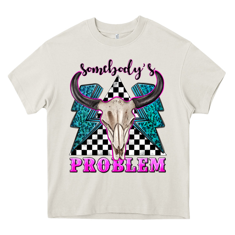 Somebodys Problem Heavy Core Tee by texasbilliewilder | Teevron