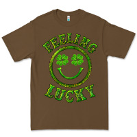 Cacao feeling lucky with leopard Premium Tee - RanaPortraitStore