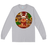 Moon Dust Cute reindeer Christmas Long Sleeve Tee - Jasminsmagicworld