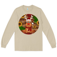 Mushroom Cute reindeer Christmas Long Sleeve Tee - Jasminsmagicworld