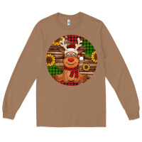Toasted Coconut Cute reindeer Christmas Long Sleeve Tee - Jasminsmagicworld