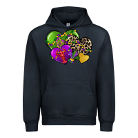 Navy mardi gras hearts cg (1) Urban Hoodie - CowGirlArtShop