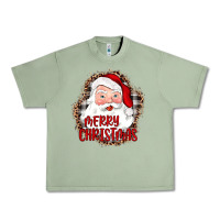 Oil Green merry christmas santa Urban Heavy Tee - JahusDesignShop