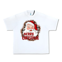 White merry christmas santa Urban Heavy Tee - JahusDesignShop