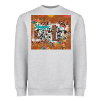 Heather Grey happy easter cross Heavyweight Sweatshirt - JahusDesignShop