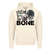 Vintage Artic Chilled to the bone skull winter Vintage Hoodie - FaDigitalArtStudio