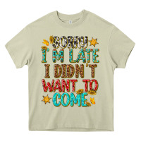 Mossy sorry i am late i didnt want to come Heavy Core Tee - texasbilliewilder