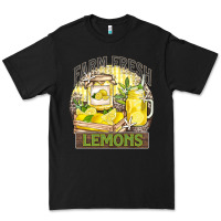 Black farm fresh lemons Premium Tee - Zillion Design Studio