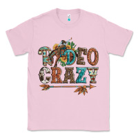 Bubblegum Pink rodeo crazy bucking bronco cowboy Classic Tee - Artiststas