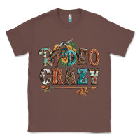 Chestnut rodeo crazy bucking bronco cowboy Classic Tee - Artiststas
