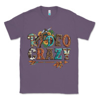 Lavender rodeo crazy bucking bronco cowboy Classic Tee - Artiststas