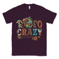 Plum rodeo crazy bucking bronco cowboy Classic Tee - Artiststas