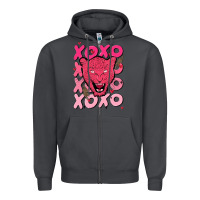 Smoke valentine Zipper Hoodie - MaliasSmallBusiness