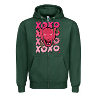Sports Green valentine Zipper Hoodie - MaliasSmallBusiness