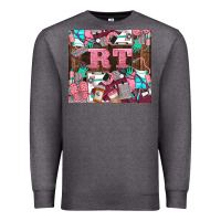Charcoal Heather rt Premium Sweatshirt - LillyAllenDesigns