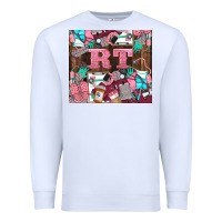 White rt Premium Sweatshirt - LillyAllenDesigns