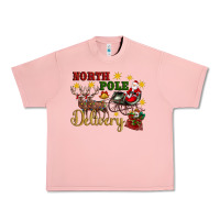 North Pole Delivery Santa Sleigh Urban Heavy Tee | Teevron
