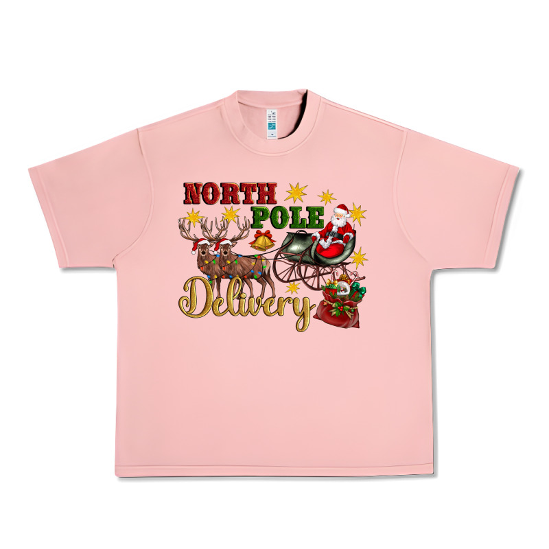 North Pole Delivery Santa Sleigh Urban Heavy Tee by Artiststas | Teevron
