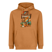 Meerkat thankful fall cross Heavyweight Hoodie - BundleAndBundleShop