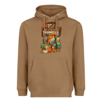 Toasted Coconut thankful fall cross Heavyweight Hoodie - BundleAndBundleShop