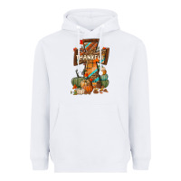 White thankful fall cross Heavyweight Hoodie - BundleAndBundleShop