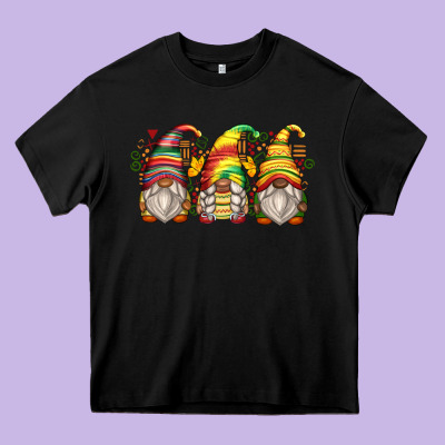 Juneteenth Gnomes Heavy Core Tee Designed By Zillion Design Studio