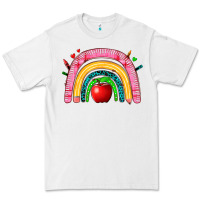 White school rainbow Premium Tee - Zillion Design Studio