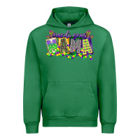 Emerald mardi gras mama Urban Hoodie - CowGirlArtShop
