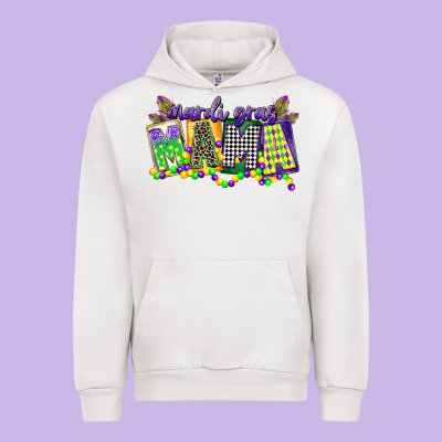 Mardi Gras Mama Urban Hoodie Designed By Cowgirlartshop