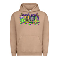 Pigment Burro mardi gras mama Urban Hoodie - CowGirlArtShop