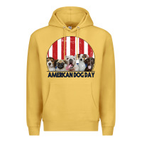Antique Gold American Dog Day Premium Hoodie - Bettercallsaul
