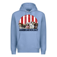 Colony Blue American Dog Day Premium Hoodie - Bettercallsaul