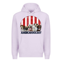 Lilac American Dog Day Premium Hoodie - Bettercallsaul