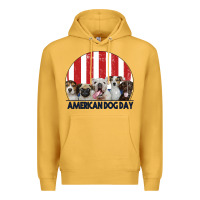 Mustard American Dog Day Premium Hoodie - Bettercallsaul