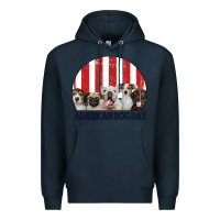 Navy American Dog Day Premium Hoodie - Bettercallsaul